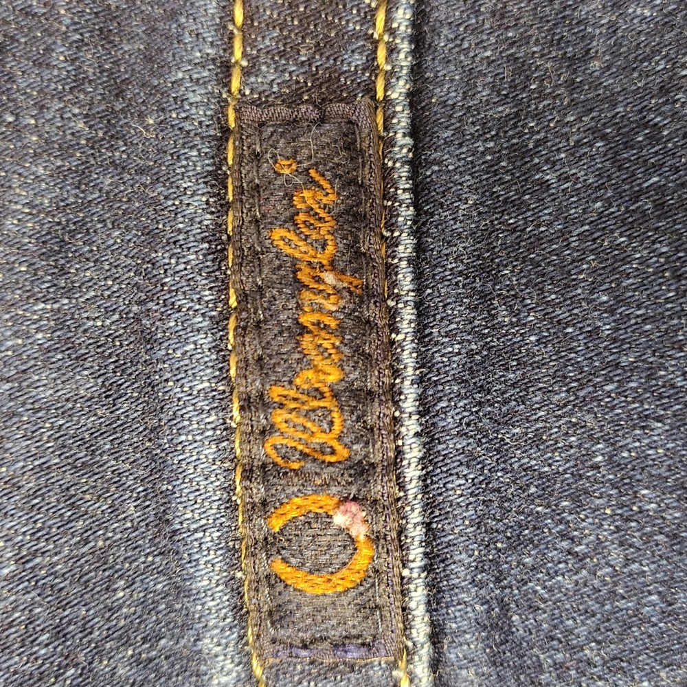 Wrangler Q Baby Ultimate Riding Jean Dark Wash Boot Cut Jeans - Picture 10 of 13
